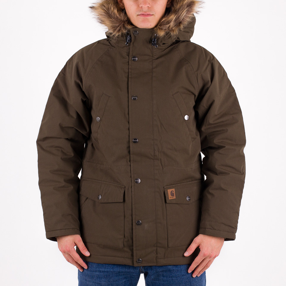 CARHARTT WIP TRAPPER PARKA ハミルトンブラウン - マウンテンパーカー