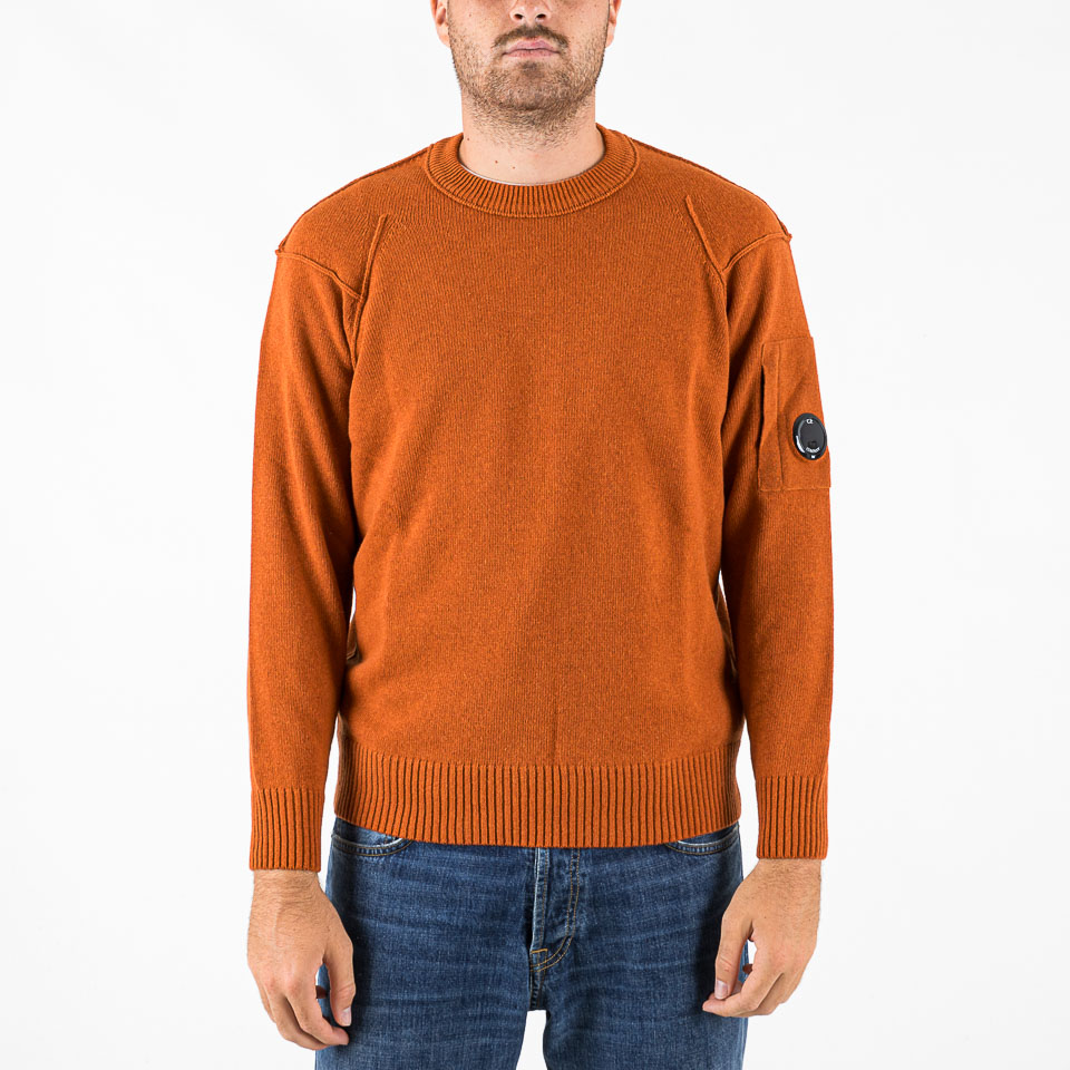 Men's sweaters C.P. Company Lambswool Grs Crew Neck Full
