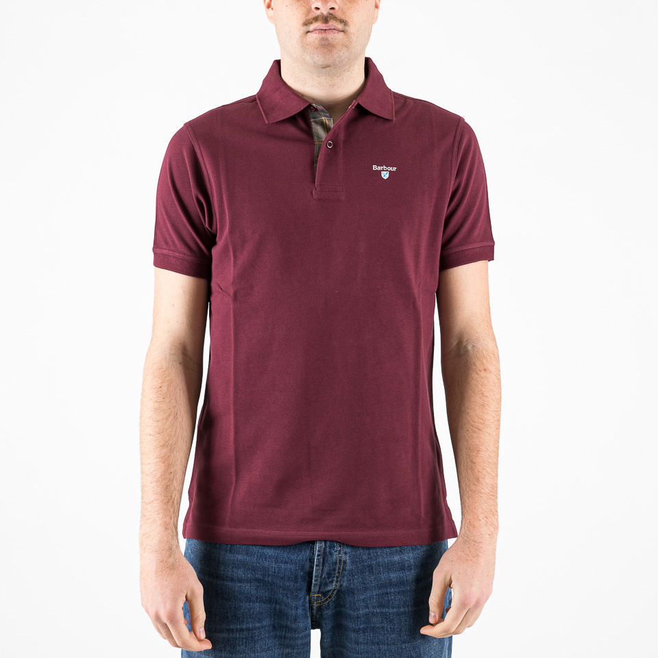 Tシャツ・カットソー Barbour SS25 'Tartan pique' polo shirt (MML0012MML ST17) Polo Barbour Tartan Pique Polo | The Firm shop