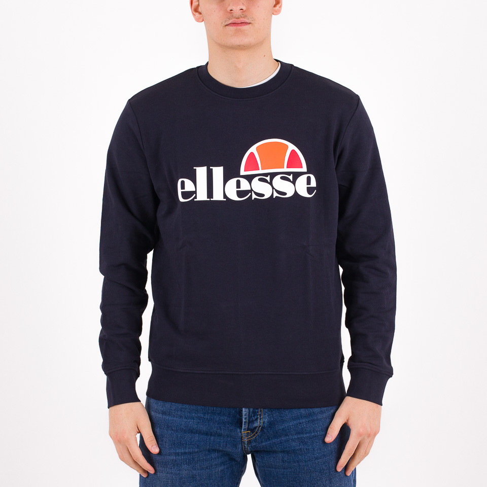 Ellesse small logo crew sweatshirt sale