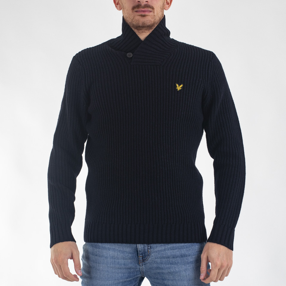 Lyle & scott on sale shawl neck cardigan