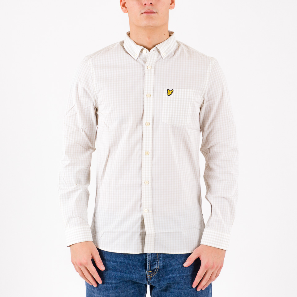 Camicie Lyle & Scott Slim Fit Gingham Shirt | The Firm shop