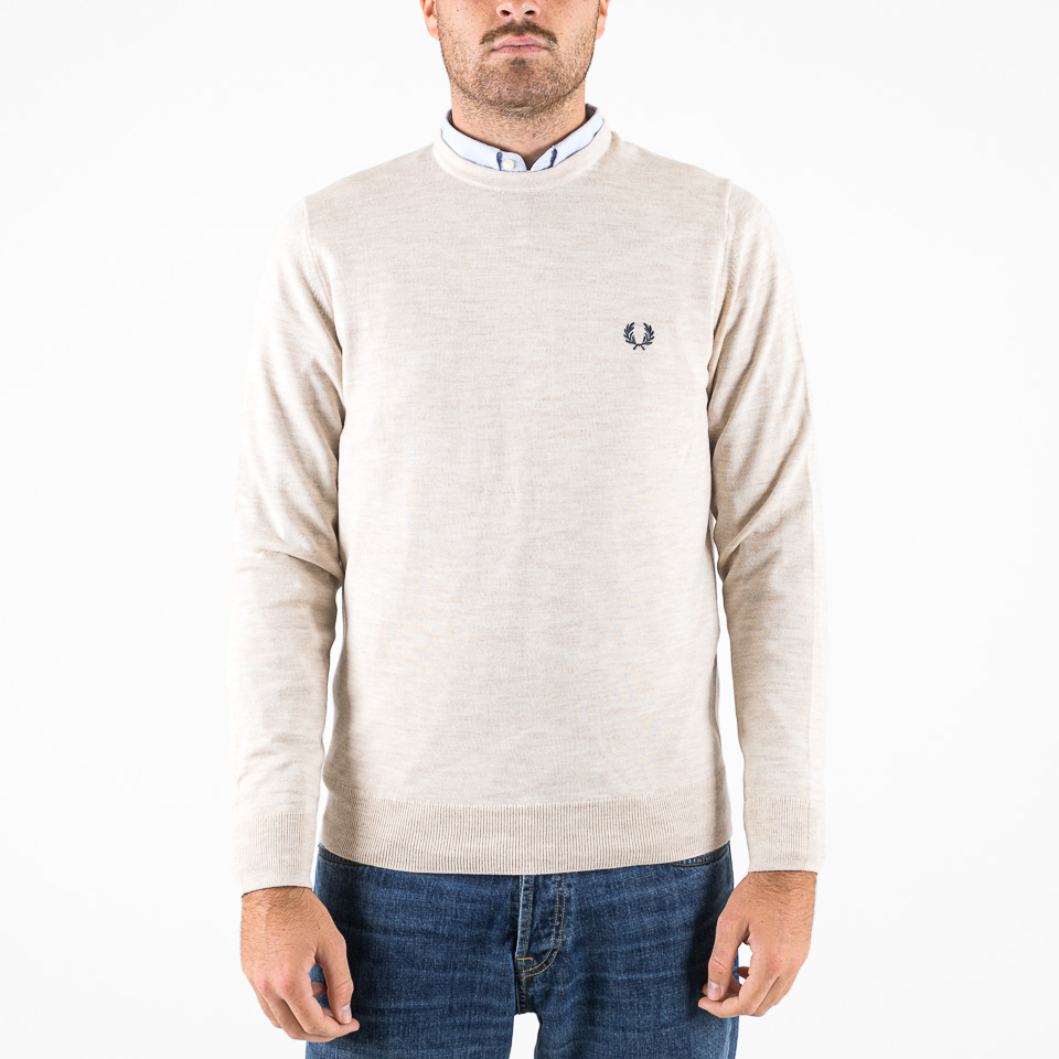 Jumpers Sweaters Fred Perry Classic Crew Neck Jumper The Firm shop