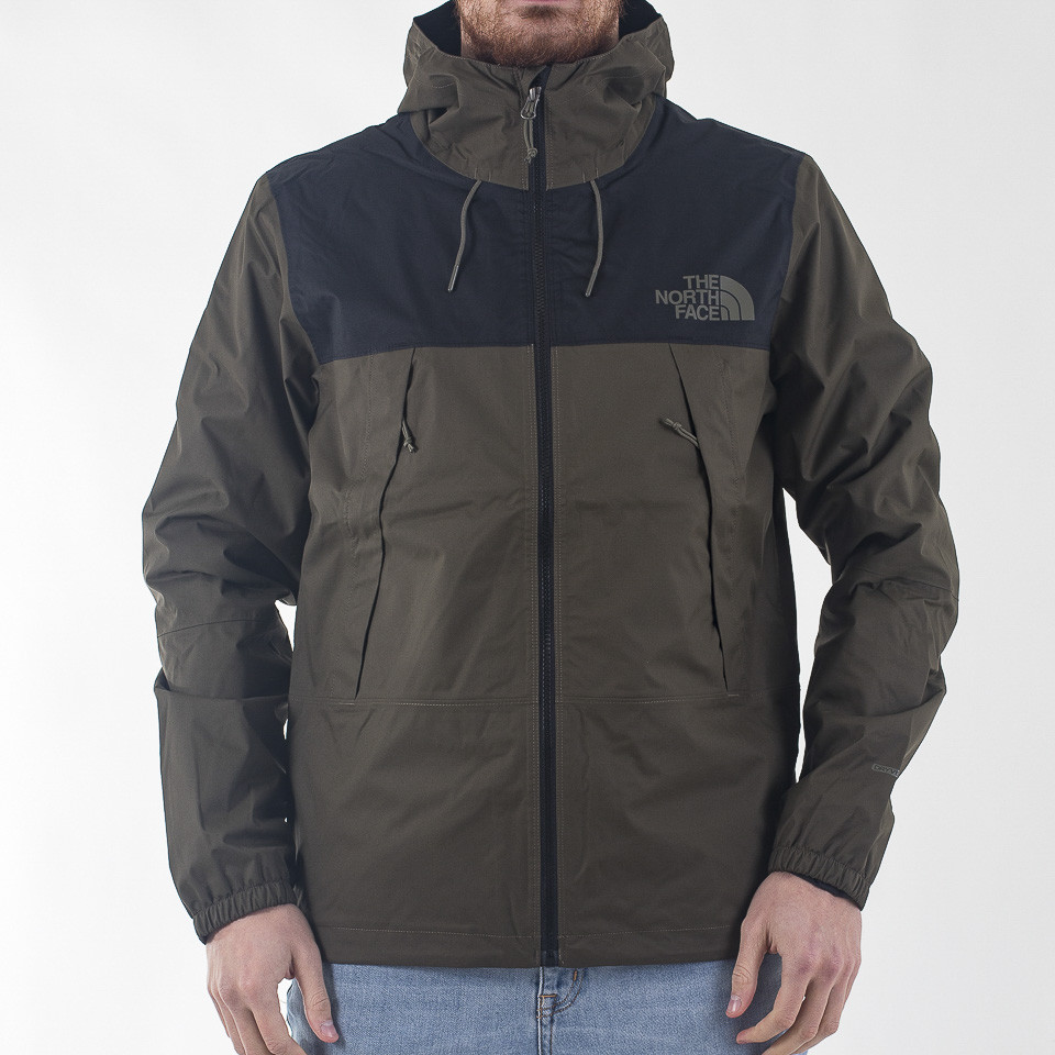 The north face 1990 mountain q jacket new store taupe green