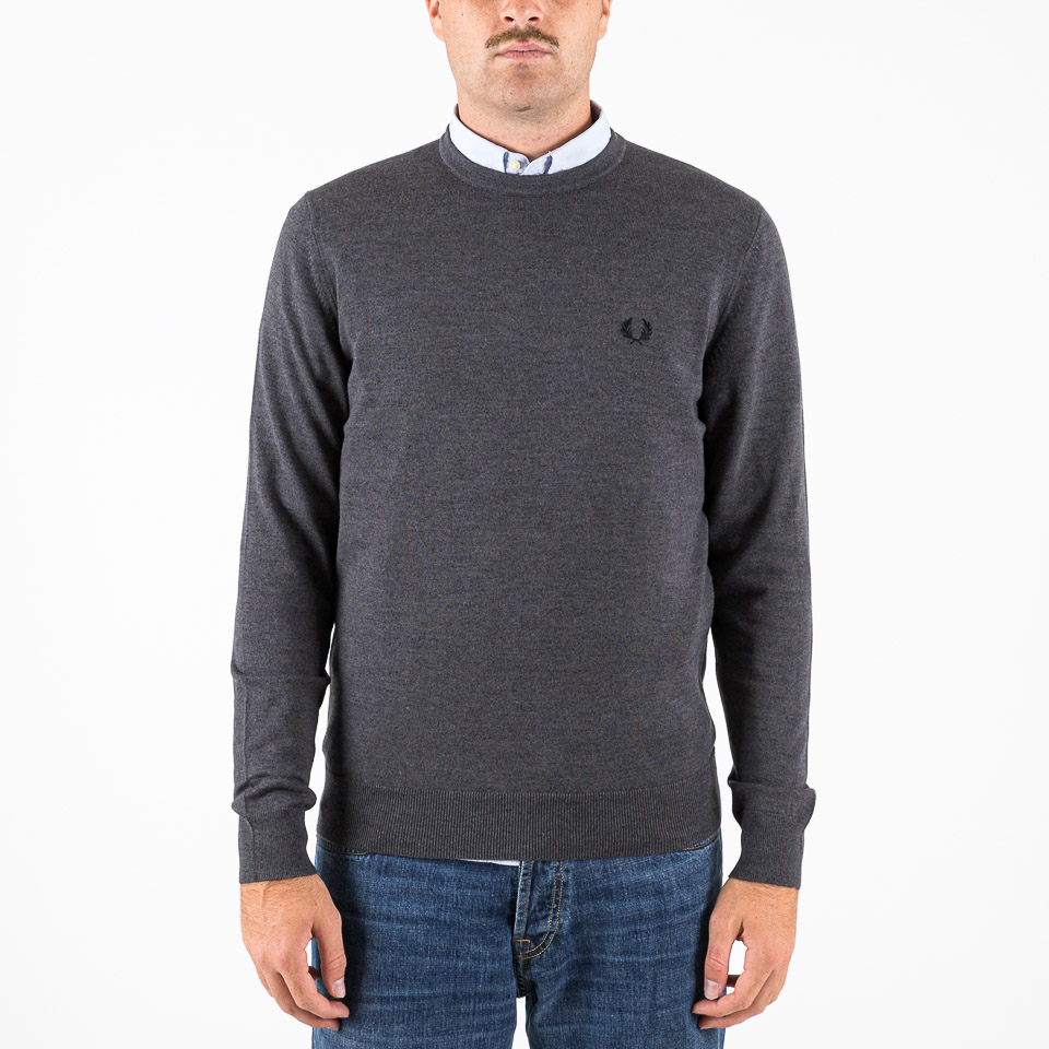 Jumpers Sweaters Fred Perry Classic Crew Neck Jumper The Firm shop