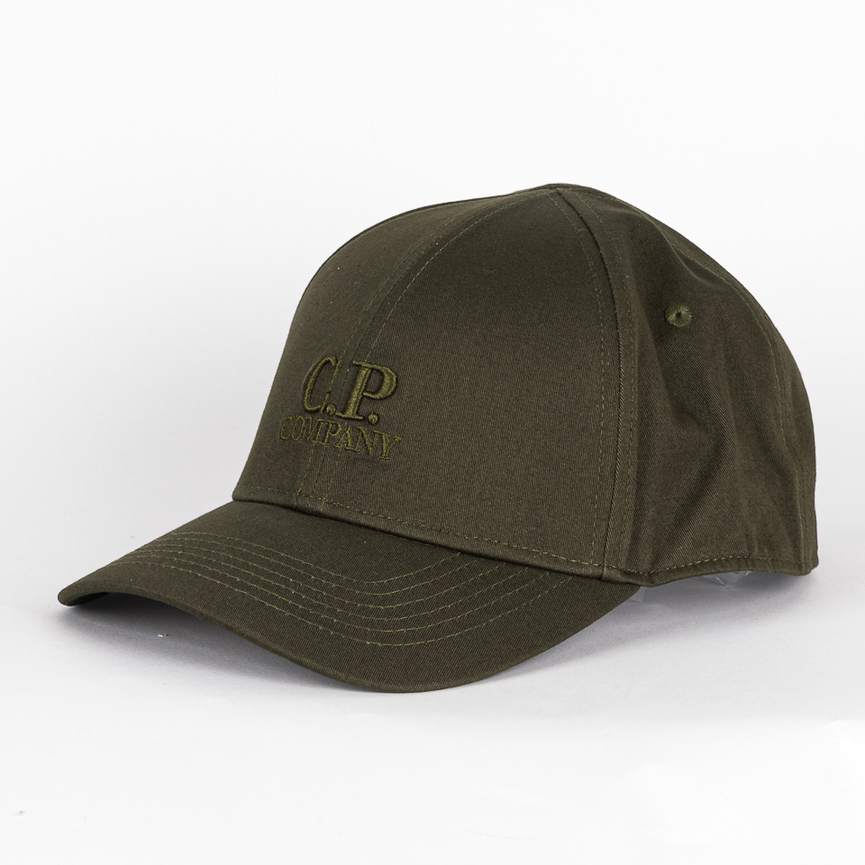 C.P. Company Gabardine Logo Cap | REVERSIBLE