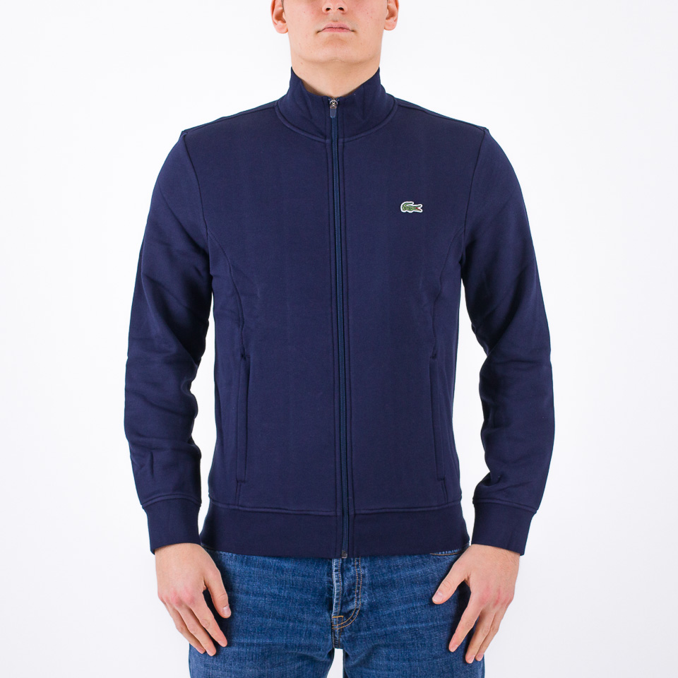Felpe Lacoste Cotton Blend Fleece Zip Sweatshirt | The Firm shop