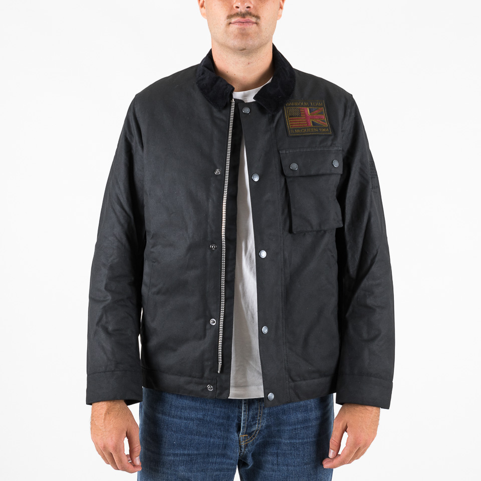 ジャケット・アウター Barbour INTERNATIONAL Steve McQueen XXL Barbour International Steve McQueen QUILT mullholland