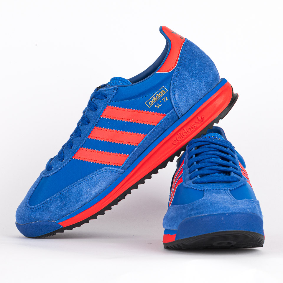 ■adidas■ SL 72 Blue Red IG4648 Sneakers adidas Originals SL 72 RS | The Firm shop