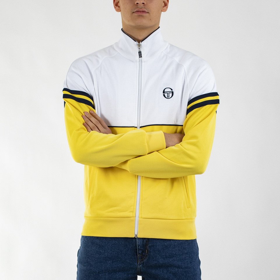 Yellow best sale track top