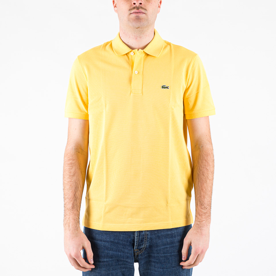 Polo discount jaune lacoste