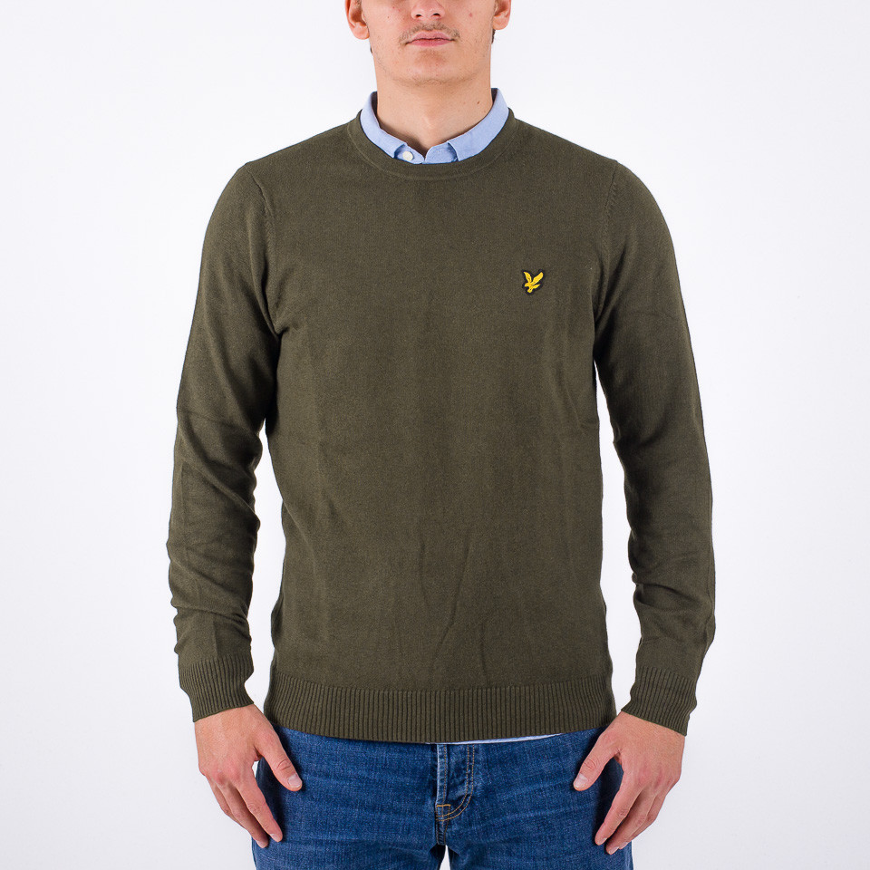 Jumpers & Sweaters Lyle & Scott Cotton Merino Crew Neck Jumper