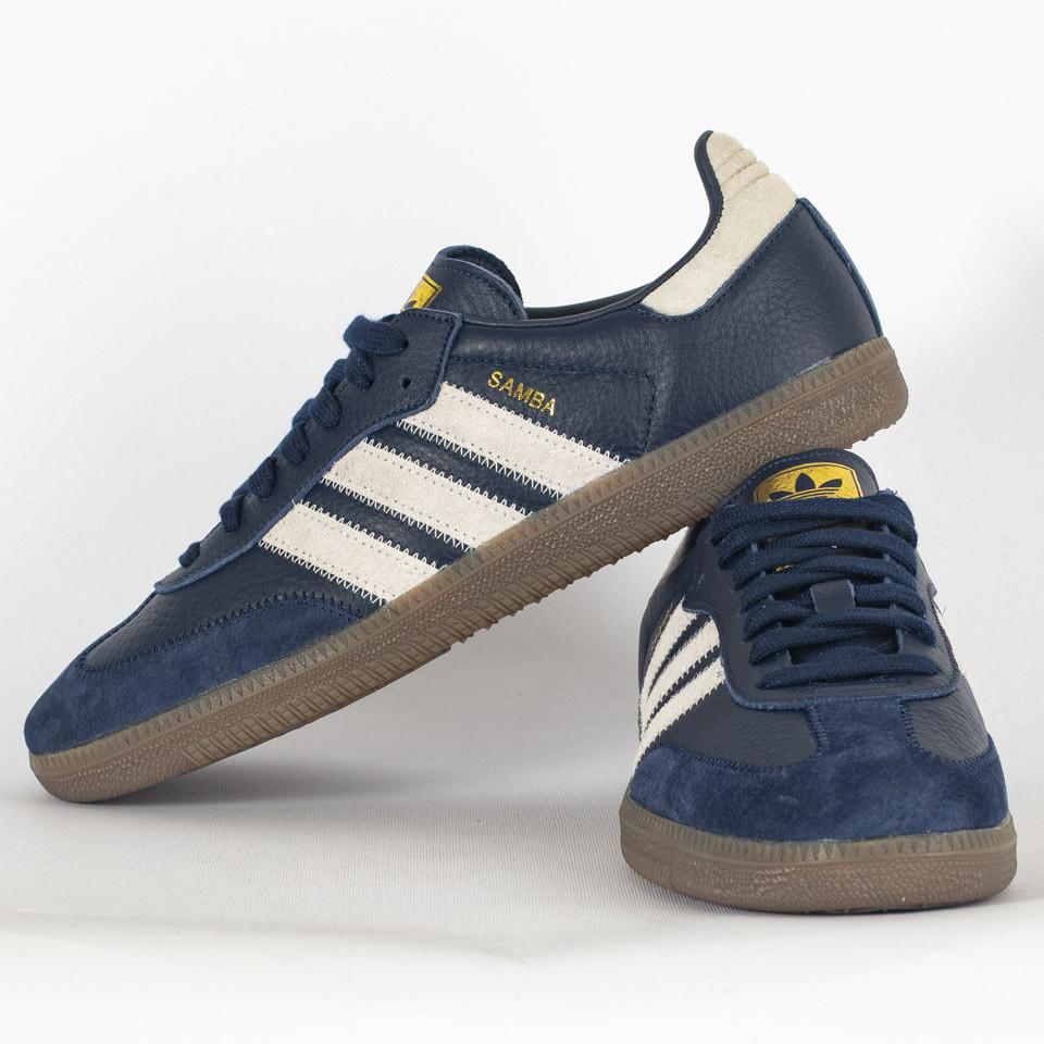 Adidas samba blu sale