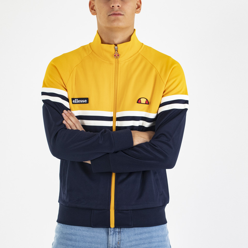 Ellesse rimini best sale track top yellow