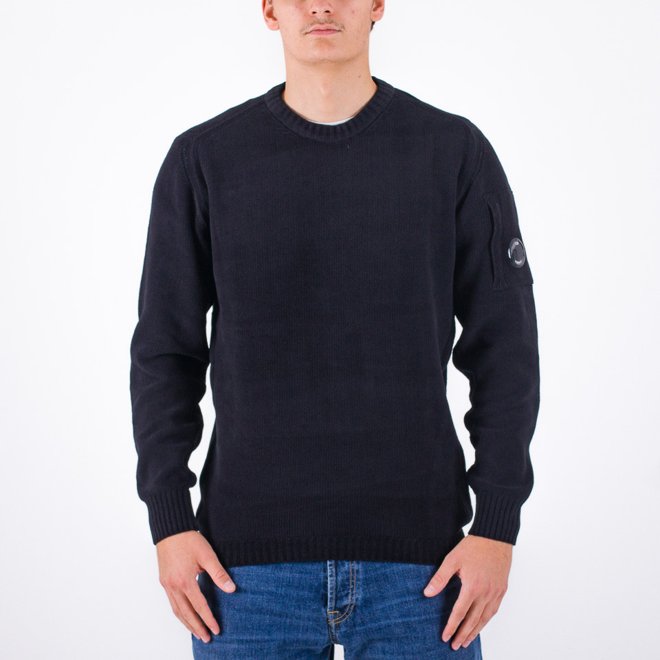 Jumpers & Sweaters C.P. Company Chenille Cotton Crew Neck Knit 