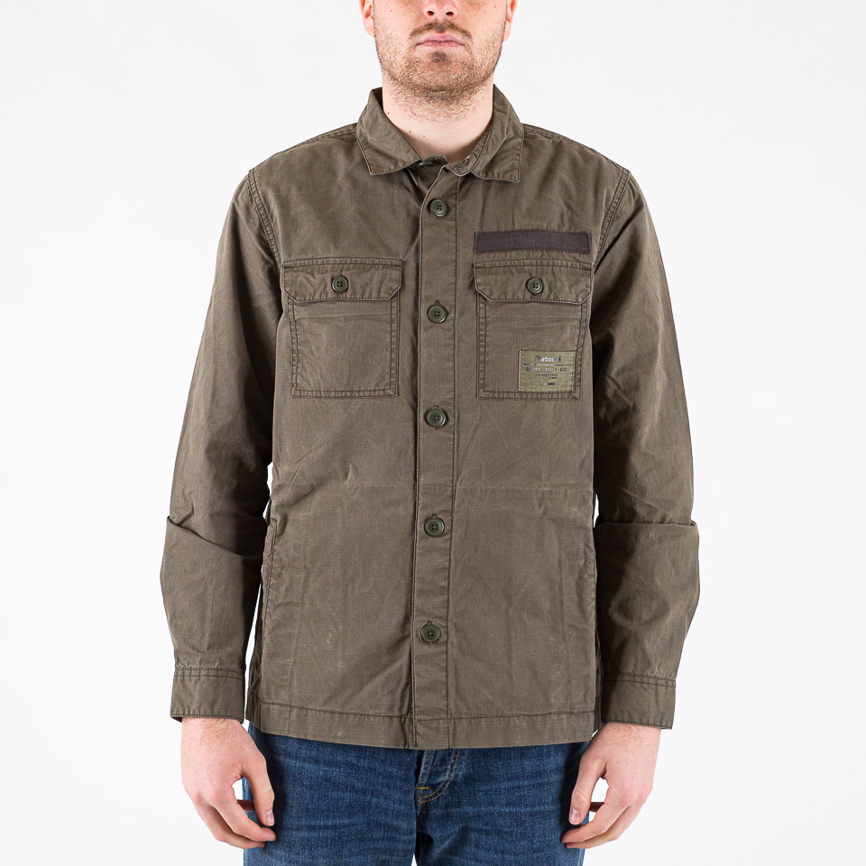 Jackets C.P. Company Gabardine Zipped Overshirt | The Firm shop