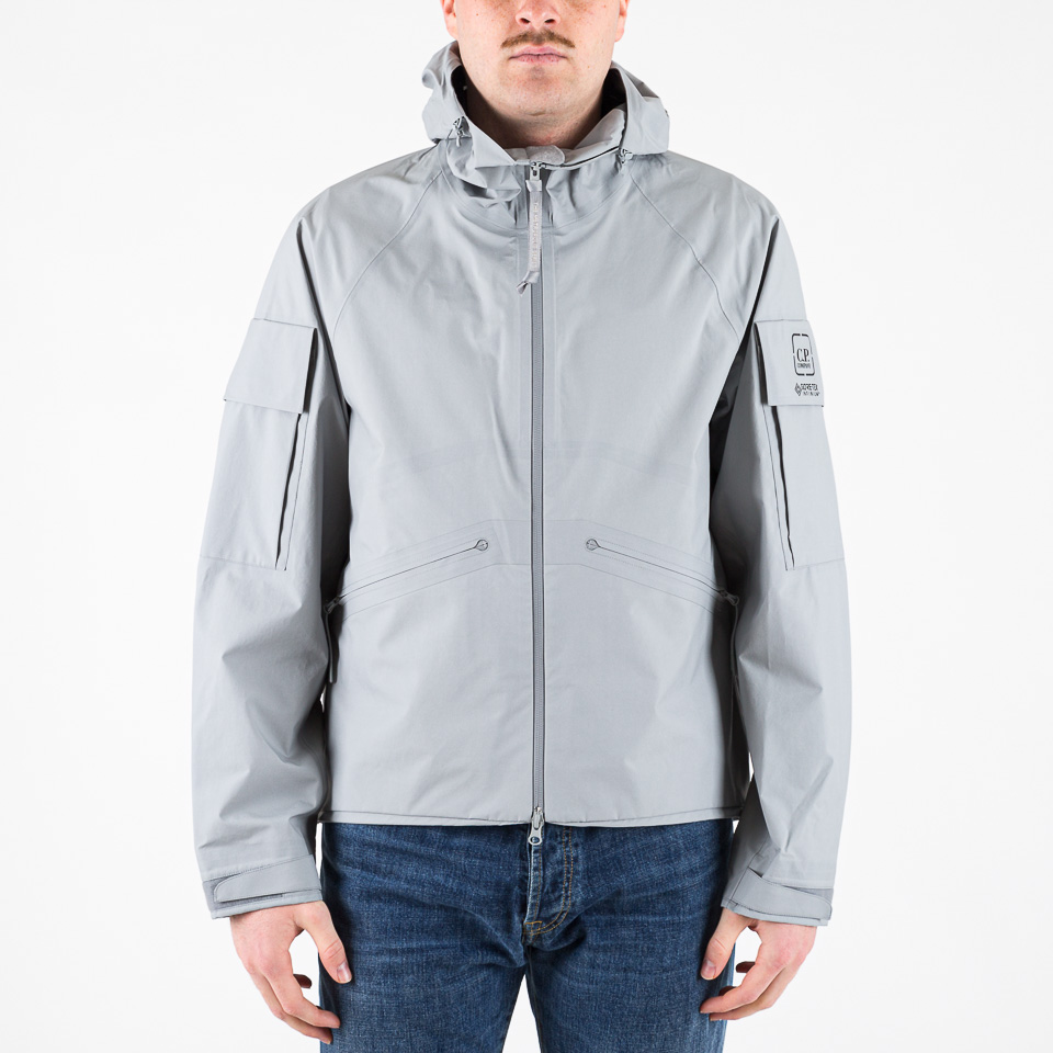 C.P. Company Mens Gore-Tex Infinium Rain Jacket Coat Size 50/L Pirate Black  NWT | eBay