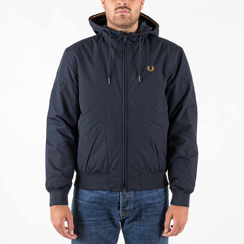 Jackets Fred Perry Brentham Padded Hooded Jacket The Firm shop