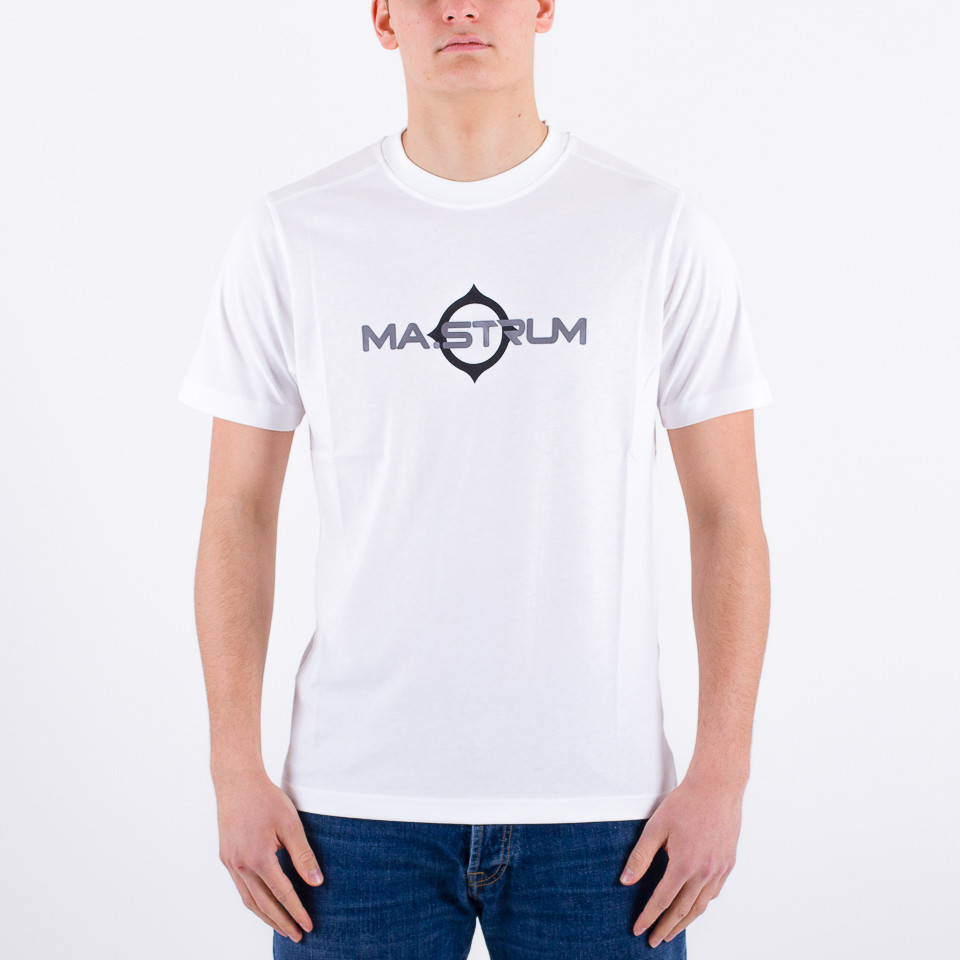 Ma.strum Optic White Cargo Pocket T Shirt