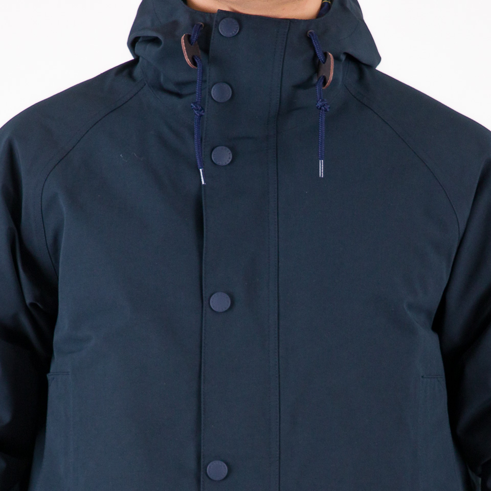 Barbour international online navy ridge jacket