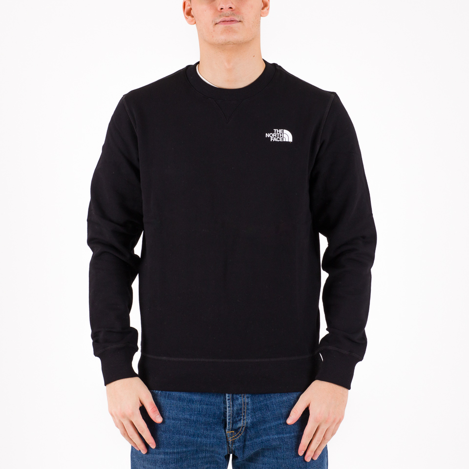 The north face split dome discount crew neck sweatshirt