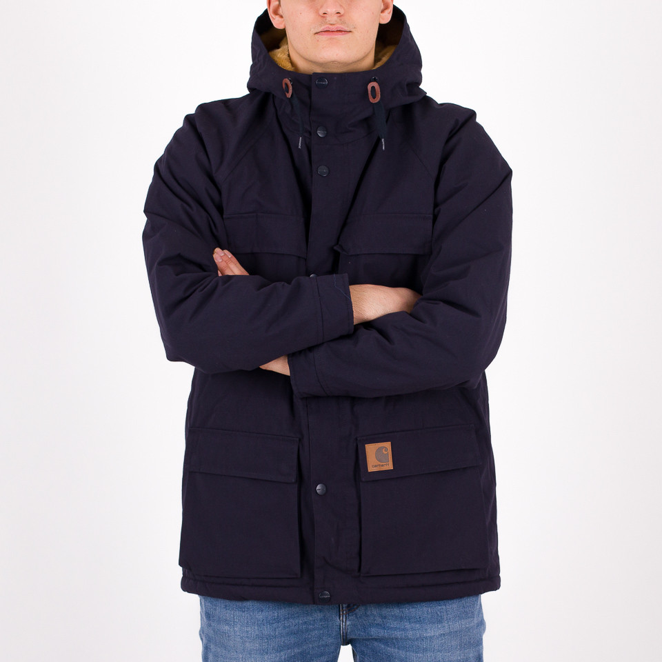 Carhartt mentley shop jacket black