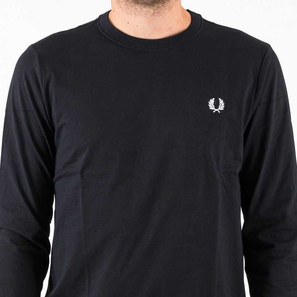 【FRED PERRY】Long sleeves Crew Neck T-shirt ☆大人気☆ M6006_100_V2_BASELINE_MOD1_FRO