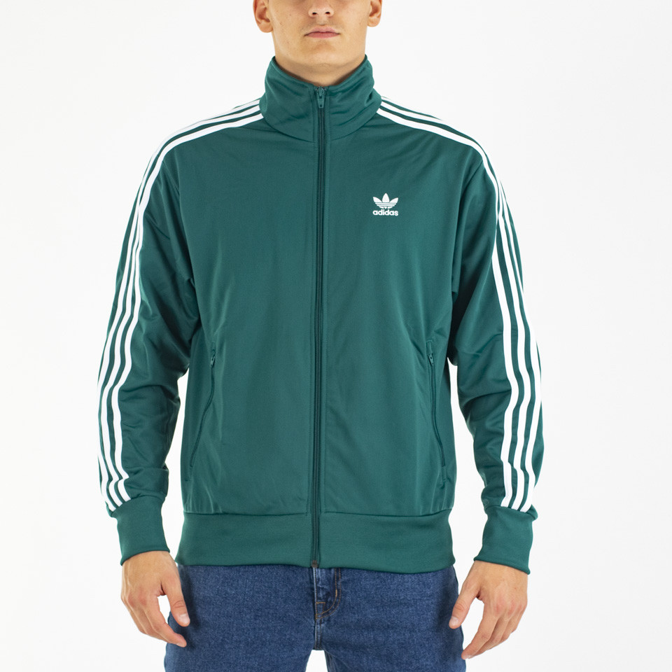 adidas Firebird Track Jacket in Green