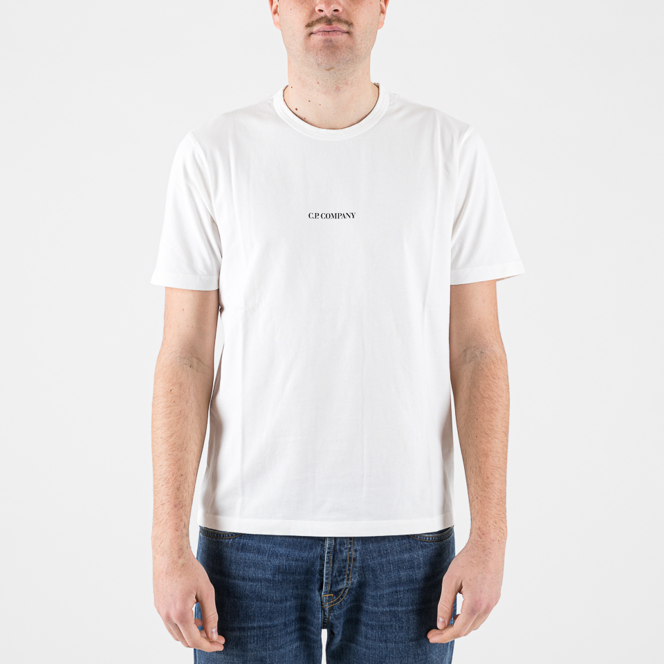 T-shirts C.P. Company 24/1 Jersey Logo T-Shirt | The Firm shop