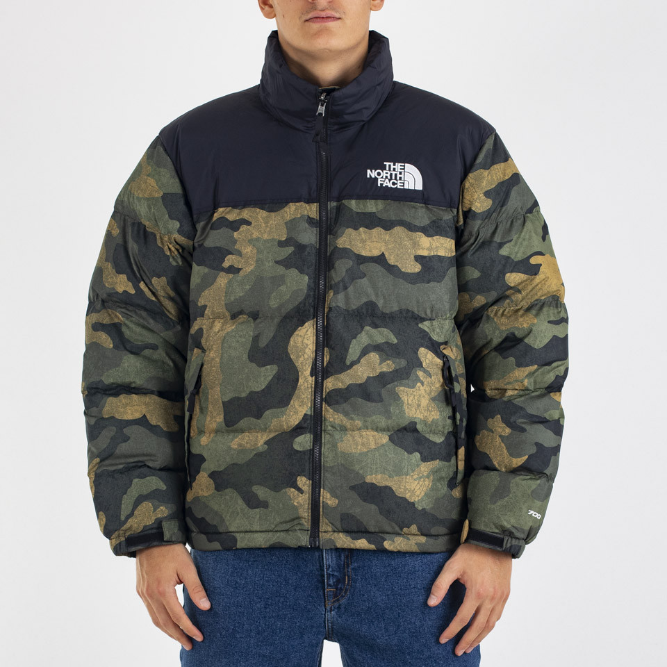 The north face on sale nuptse 1996 camo