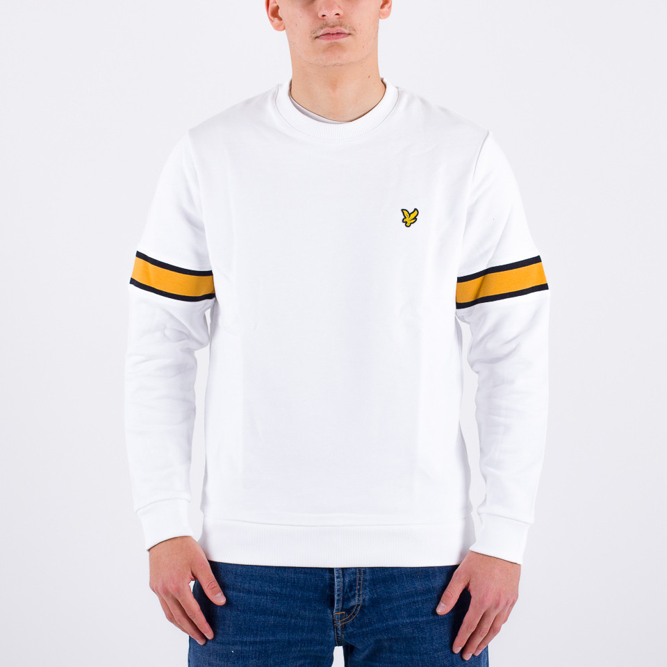 lyle and scott white sweatshirt