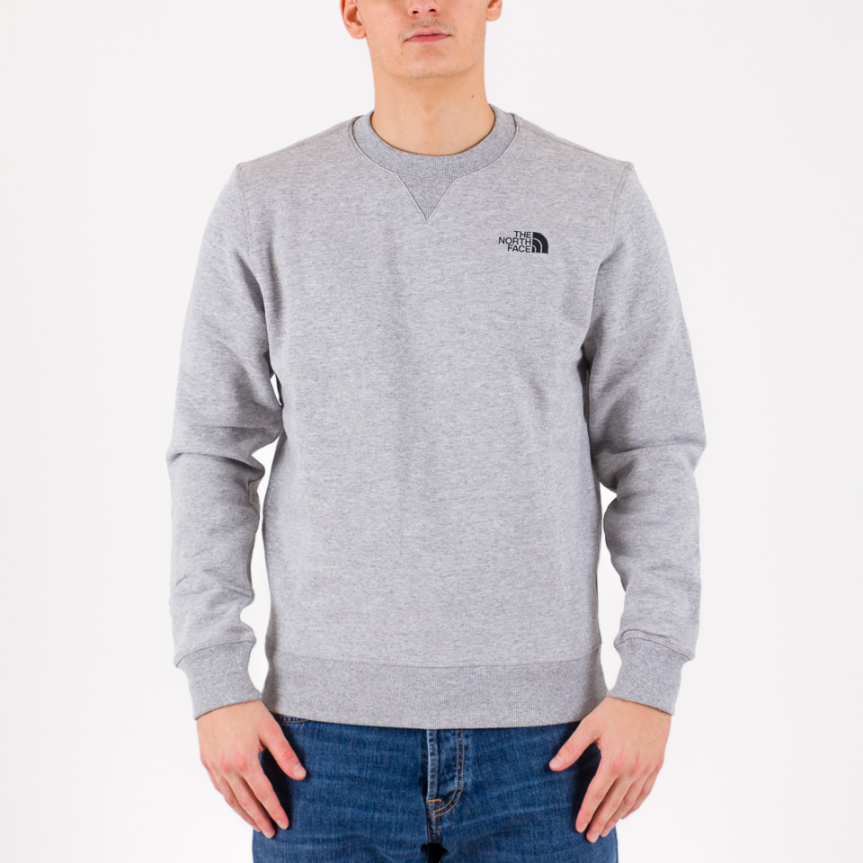 The north face split best sale dome crew neck sweatshirt