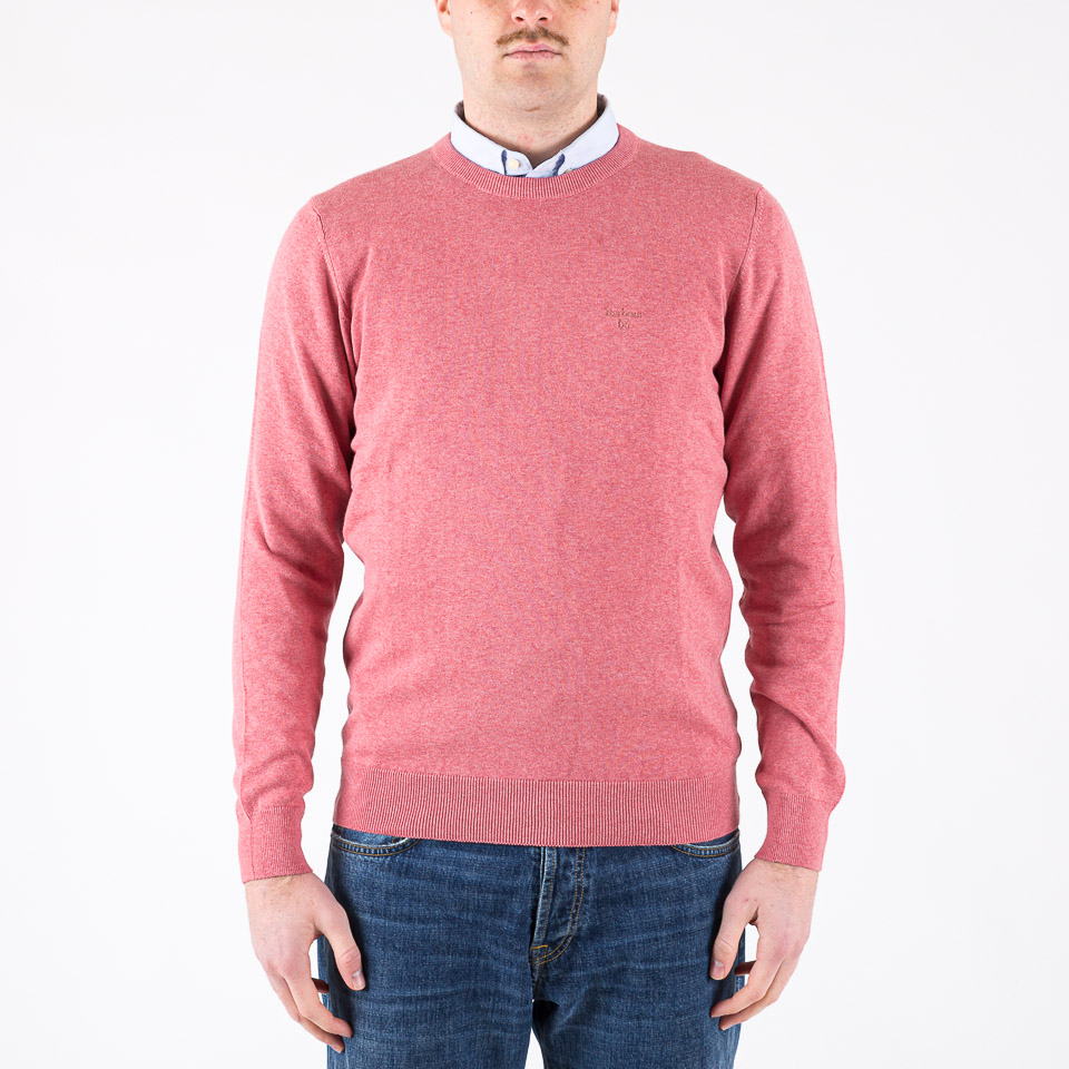 Barbour jumper mens store Pink