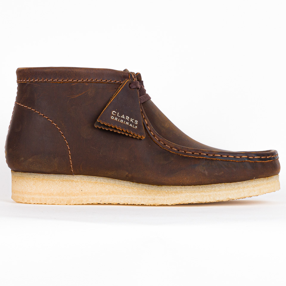 Beeswax wallabee cheap boot