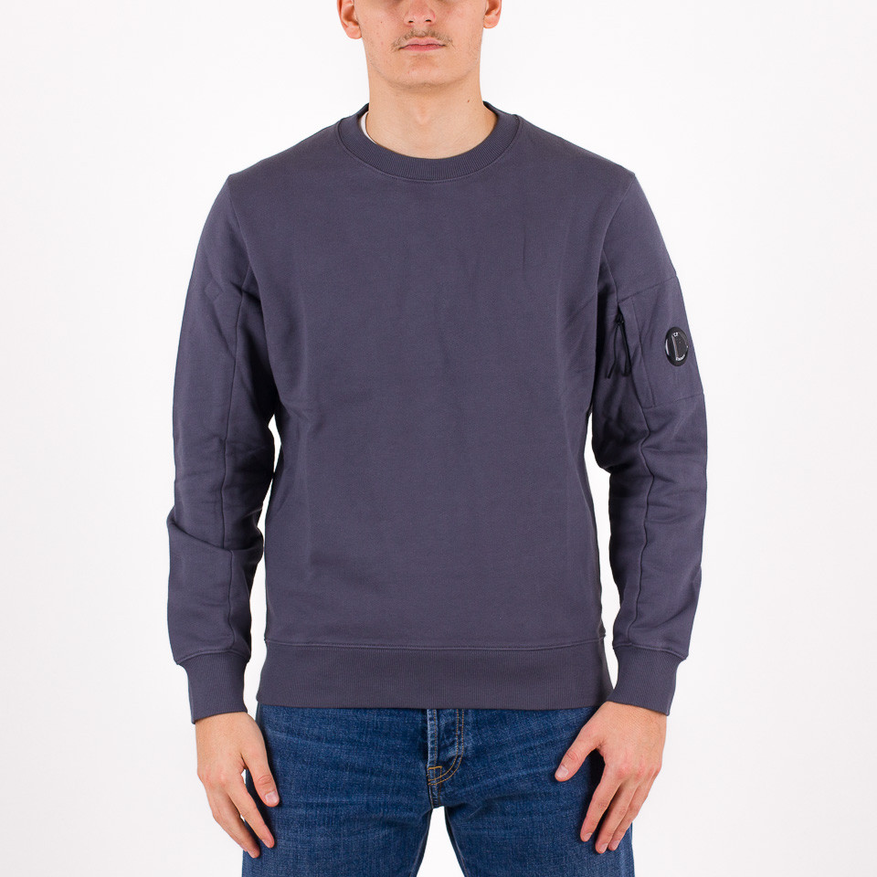 Sweatshirts C.P. Company Diagonal Raised Fleece Lens Crew Sweat