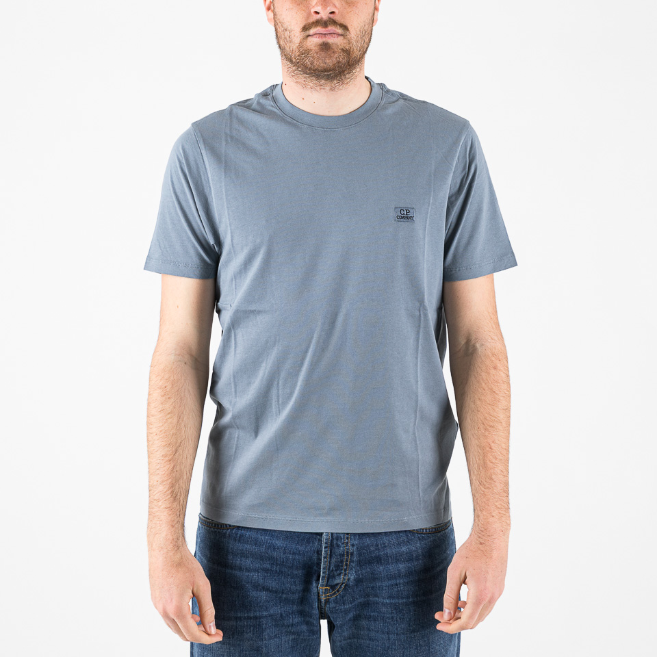 T-shirts C.P. Company 30/1 Jersey Logo Patch T-Shirt | The