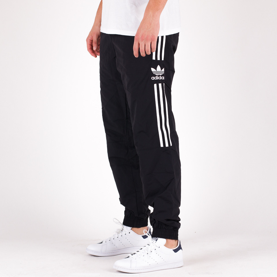 adidas Originals CLASSICS LOCK UP TRACK PANTS - Tracksuit bottoms - black 