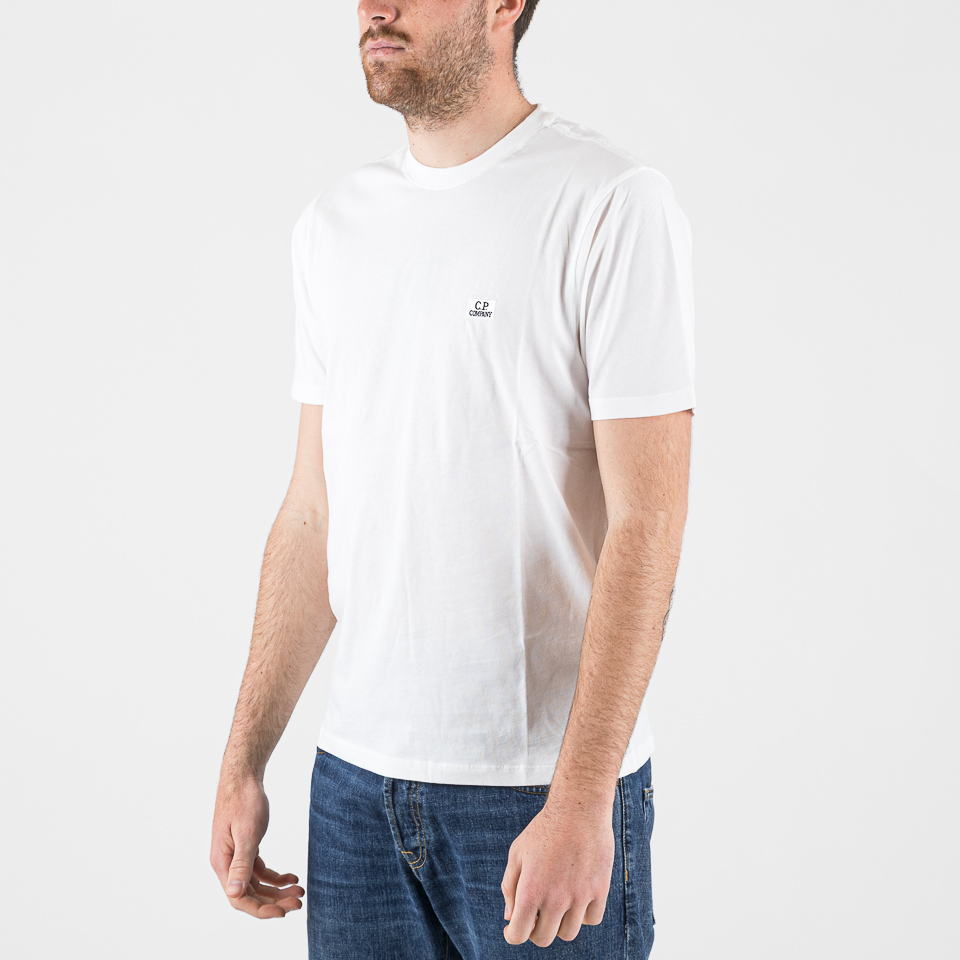 CP COMPANY｜ (30/1 Jersey Blurred Logo T-Shirt (18CMTS14 C.P. Company 30/1 Jersey Blurred Logo T-Shirt - LABELS