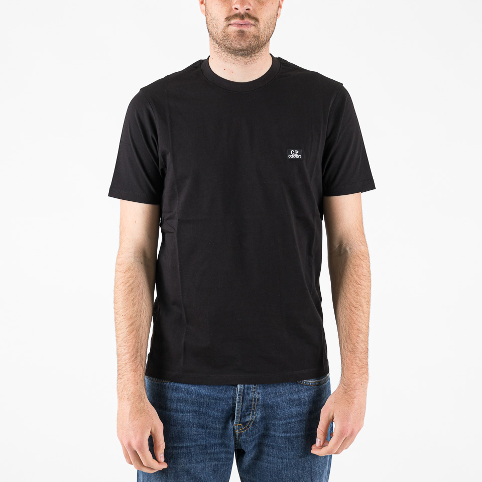 T-shirts C.P. Company 30/1 Jersey Logo Patch T-Shirt | The